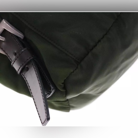 PRADA Backpack Nylon Khaki Auth 65011 - Picture 16 of 17